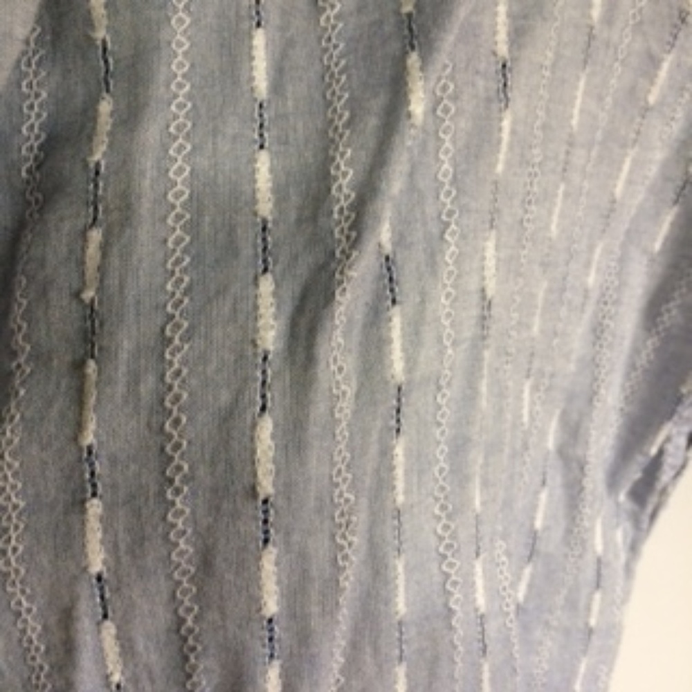Solitaire Swim Button Down Tunic Cover Up S - Picture 5 of 5